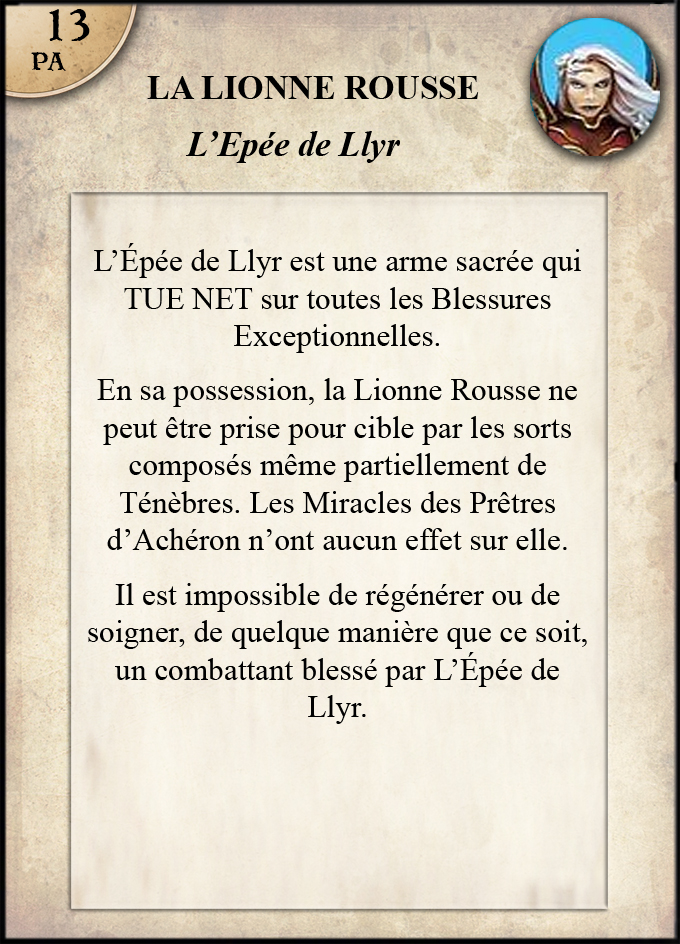 arte epee de llyr